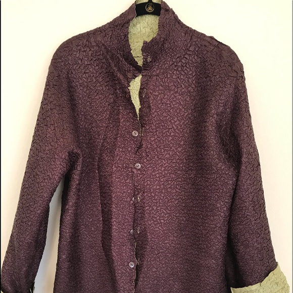 Itsu 2pc set-reversible jacket&reversible shirt - Picture 5 of 8